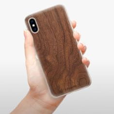 iSaprio Silikónové puzdro - Wood 10 pre Apple iPhone XS