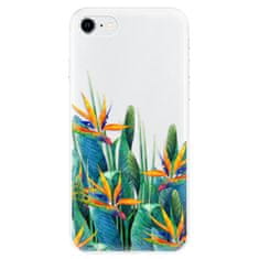 iSaprio Silikónové puzdro - Exotic Flowers pre Apple iPhone SE 2020