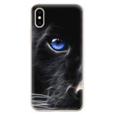 iSaprio Silikónové puzdro - Black Puma pre Apple iPhone XS