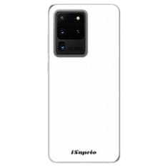 iSaprio Silikónové puzdro - 4Pure - bílý pre Samsung Galaxy S20 Ultra