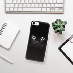 iSaprio Silikónové puzdro - Black Cat pre Apple iPhone SE 2020