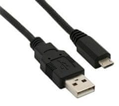 Solight Dátový USB kábel USB 2.0 A konektor - USB B micro konektor, 50cm