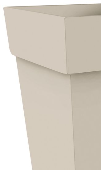 Marex Trade Kvetináč MELROSE QUADRATE 45 × 45 × 65 cm, béžová