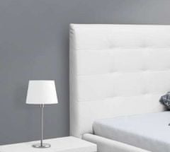 We-Tec Manželská posteľ ADELA 2, 180x200 cm s úložným priestorom, biela