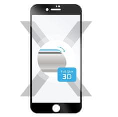 3D Full-Cover ochranné tvrdené sklo pre Apple iPhone 7/8/SE 2020/2022, čierne FIXG3D-100-033BK