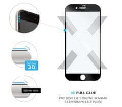 3D Full-Cover ochranné tvrdené sklo pre Apple iPhone 7/8/SE 2020/2022, čierne FIXG3D-100-033BK