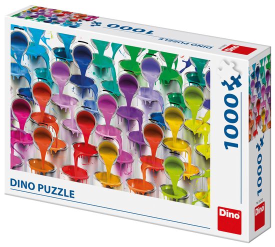 DINO Farby 1000 puzzle