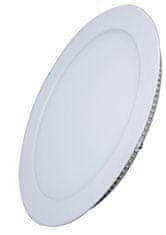 Solight LED mini panel podhľadový 12W/230V/900Lm/3000K/IP20, kruhový biely, priemer 170mm