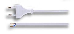 Solight flexo šnúra 2x 0,75mm2, plochá biela, 5m
