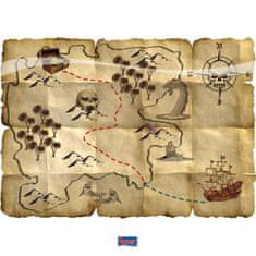 Pirátska mapa pokladov