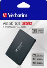 VERBATIM Vi550 S3 SSD, 2.5" - 128GB (49350)