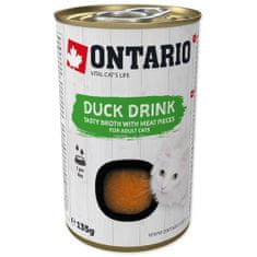 Ontario Cat Drink Duck 8 x 135 g
