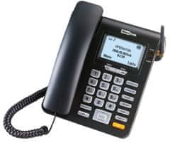 MaxCom MM 28D - stolový telefón na SIM