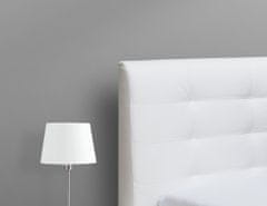 We-Tec Manželská posteľ ADELA 1, 180x200 cm s úložným priestorom, biela