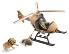 Schleich 42476 Záchranný vrtuľník pre zvieratá
