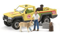 Schleich 42503 Záchranné terénne auto s veterinárom