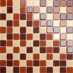 Maxwhite Mozaika CH4017PM sklenená latte 30x30cm sklo