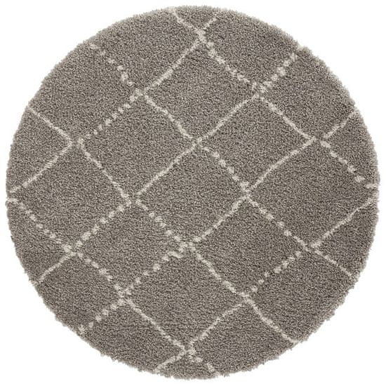 Mint Rugs AKCIA: 160x160 (priemer) kruh cm Kusový koberec Allure 102752 Grey/Cream
