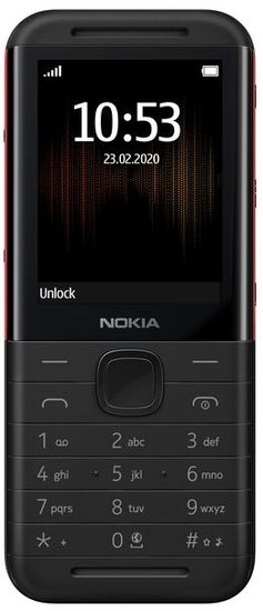 Nokia 5310, Black/red - rozbalené