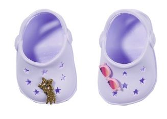 BABY born Gumové sandálky fialové