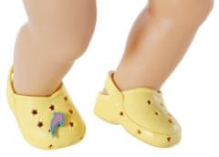 BABY born Gumové sandálky žlté