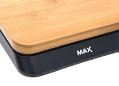 MAX Digitálna kuchynská váha s odnímateľnou krájacou plochou (MKS1501B)
