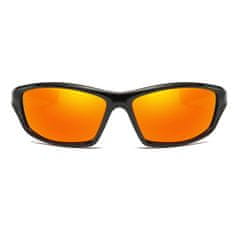Dubery George 2 slnečné okuliare, Black & Silver / Red