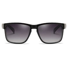 Dubery Chicago 3 slnečné okuliare, Black & Transparent / Gray