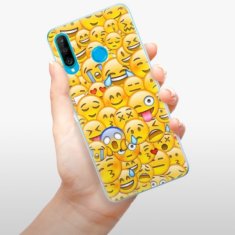 iSaprio Silikónové puzdro - Emoji pre Huawei P30 Lite