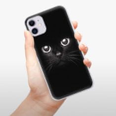 iSaprio Silikónové puzdro - Black Cat pre Apple iPhone 11