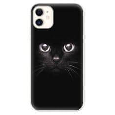 iSaprio Silikónové puzdro - Black Cat pre Apple iPhone 11