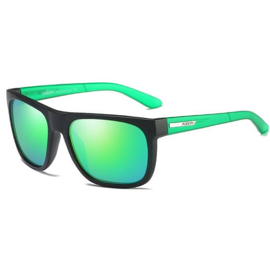 Dubery Newton 7 slnečné okuliare, Black & Green / Green