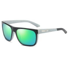 Dubery Newton 6 slnečné okuliare, Black & Grey / Green
