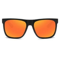 Dubery Newton 5 slnečné okuliare, Black & Red / Orange