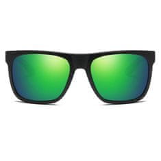 Dubery Newton 7 slnečné okuliare, Black & Green / Green
