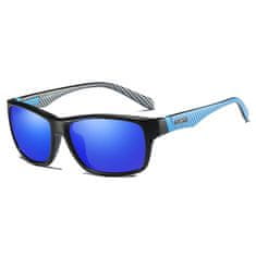 Dubery Revere 5 slnečné okuliare, Black / Deep Blue