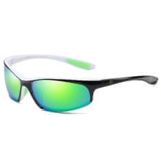 Dubery Redhill 8 slnečné okuliare, Black & White / Green