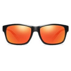 Dubery Revere 4 slnečné okuliare, Black / Red
