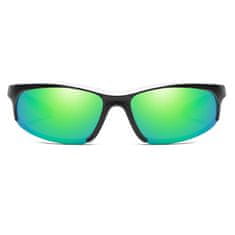 Dubery Redhill 8 slnečné okuliare, Black & White / Green