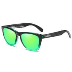 Dubery Mayfield 6 slnečné okuliare, Black & Green / Green