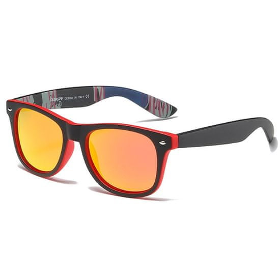 Dubery Genoa 2 slnečné okuliare, Black & Red / Red