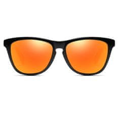 Dubery Mayfield 3 slnečné okuliare, Bright Black / Red