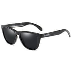 Dubery Mayfield 1 slnečné okuliare, Bright Black / Black