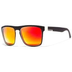 KDEAM Sunbury 18 slnečné okuliare, Black & White / Red