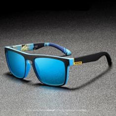 KDEAM Sunbury 1-1 slnečné okuliare, Black / Light Blue