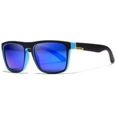 KDEAM Sunbury 1 slnečné okuliare, Black / Blue