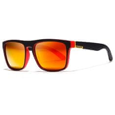 KDEAM Sunbury 4 slnečné okuliare, Black / Red