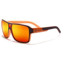 KDEAM Bayonne 4 slnečné okuliare, Black / Orange