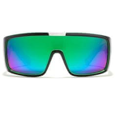 KDEAM Novato 63 slnečné okuliare, Black & Green / Green