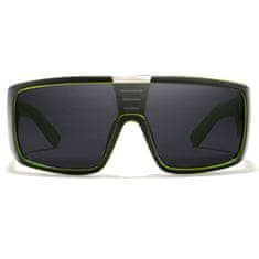 KDEAM Novato 62 slnečné okuliare, Black & Neon / Black